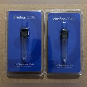 Lot of 2 Clarifion ODRx Replacement UV-C‎ Light Bulbs for Home Light Sanitizer
